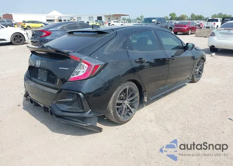 2020 Honda Civic Sport из США, поврежденный, VIN SHHFK7H48LU211570